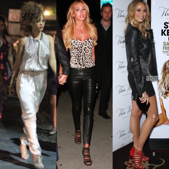 Christian Louboutin Macala Navy Blue Suede Gladiator Sandals Strappy Heels 38 - Picture 11 of 11